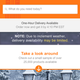 Image for article titled Delivery startups have met their match with the #Blizzardof2015